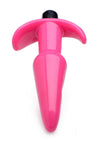 Frisky Thrilling Pink Smooth Anal Plug - Pink