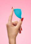 Fun Cup A Silicone Menstrual Cup - Blue/Turquoise