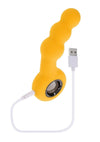 Gender X Bumble Rechargeable Silicone Anal Beads - Yellow