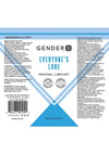 Gender X Everyone's Lube Water Based Lubricant - 4oz