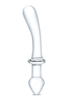 Glas Classic Curved Dual-Ended Dildo