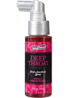 Goodhead Deep Throat Oral Anesthetic Spray Sweet Strawberry - 2oz