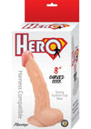 Hero Curved Cock Realistic Dildo with Suction Cup