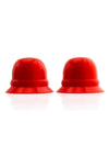 Hunkyjunk Nano Nips Just The Tip Silicone Nipple Nubs - Red