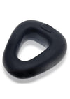 Hunkyjunk Zoid Trapezoid Lifter Cockring - Black/Tar Ice