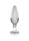 Icicles No. 26 Glass Anal Plug - Clear