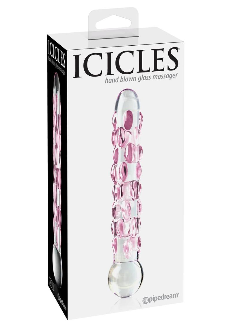 Icicles No. 7 Glass Dildo  Emerald Fantaseas