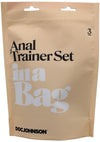 In A Bag Anal Kit - Black - Set Of 3