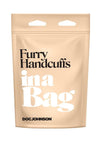 In A Bag Furry Handcuffs - Black