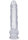 In A Bag Really Big Dick Dildo - Clear - 10in