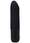 In A Bag Silicone Rechargeable Bullet Vibrator - Black