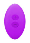 In A Bag Silicone Rechargeable Magnetic Panty Vibe with Remote - Purple