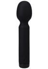 In A Bag Silicone Rechargeable Wand Massager - Black