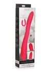 Inmi 7x Double Down Rechargeable Silicone Double Dildo with Remote Control