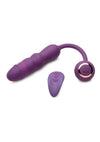 Inmi Thrust Thumper Rechargeable Silicone Vibrator with Remote Control