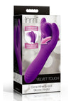 Inmi Velvet Touch Come-Hither G-Spot Rechargeable Silicone Vibrator - Purple