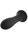 Intense Anal Vibe Silicone Rechargeable Vibrator - Black