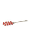 Intimate Play Nipple and Clitoral Non Piercing Body Jewelry - Ruby - Red