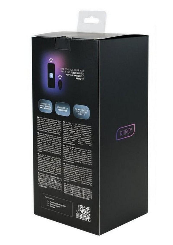 Kiiroo Julio Ultra Realistic Interactive Thrusting Rechargeable Silicone Dildo with Remote