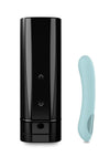 Kiiroo Onyx+ and Pearl2+ Couple Set Masturbator and Vibrator - Green/Turquoise