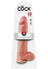 King Cock Dildo with Balls