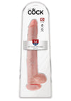 King Cock Dildo with Balls