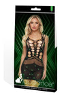 Lapdance Lingerie Shattered Sparkle Mini Dress - Os - Glow In The Dark