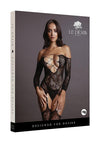 Le Desir Criss Cross Neck Bodystocking