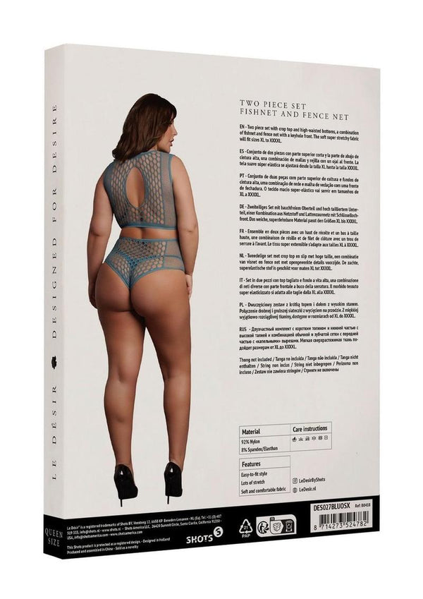 Le Desir Duo Net Key Hole Bra - PATS Inc.