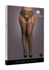 Le Desir Fishnet and Lace Garterbelt Stocking - PATS Inc.