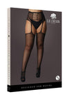 Le Desir High-Waist Garterbelt Stockings