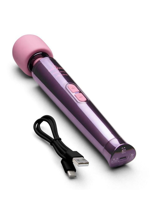Le Wand Baby Phat X Rechargeable Silicone Petite Wand - Dark