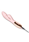 Le Wand Blend Rechargeable Siliconel Rabbit Vibrator - Rose Gold