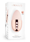 Le Wand Point Rechargeable Silicone Contoured Mini Vibrator - Rose Goild