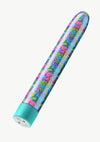 Limited Addiction Utopia Rechargeable Slimline Vibrator - Aqua/Green