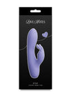 Love Notes Stay Rechargeable Silicone Petite Rabbit Vibrator - Lavender