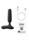 Lovense Glint App Controlled Touch Responsive Thrusting Rechargeable Silicone Butt Plug