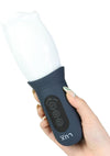 Lux Active First Class Rechargeable Rotating Masturbator - Blue/Navy/White