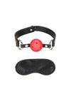 Lux Fetish Breathable Ball Gag - Red