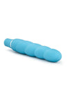 Luxe Anastasia Silicone Vibrator - Aqua/Blue
