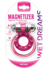 Magnetized Cock Ring Intense Stimulation Water Resistant - Pink