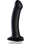 Magnum Silicone Dildo with Suction Cup Base - Black