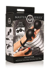 Master Series Ass Rattler Weighted Inflatable Silicone Anal Plug