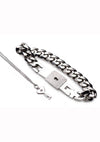 Master Series Chained Locking Bracelet and Key Necklace