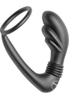 Master Series Cobra Silicone P-Spot Massager and Cock Ring