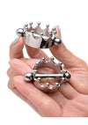 Master Series Crowned Magnetic Crown Nipple Clamps - Stainless