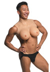 Master Series Perky Pair G-Cup Silicone Wearable Breast - Vanilla