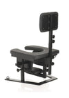 Master Series Pleasure Throse Oral Sex Chair - Black