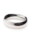 Master Series Stainless Steel Cock Ring - Silver - 1.75in