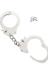 ME YOU US Heavy Metal Handcuffs - Metal/Silver